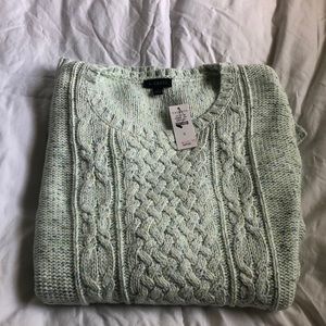 Talbots - cable knit sweater (NWT)